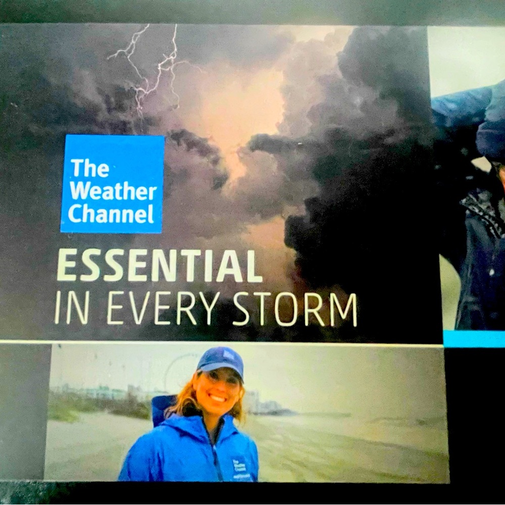 NEVER RELEASED New Softcover Book  Weather Channel ‘Essential for Every Storm’